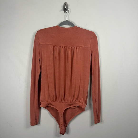 Intimately Free People Turnt Thong Bodysuit Ginger Spice size Medium - Picture 7 of 16